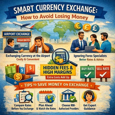 Avoid Losing money in currency Exchange